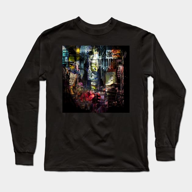 In the Heart of the City Long Sleeve T-Shirt by rolffimages